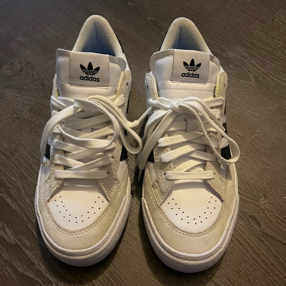 Adidas Nora White and Black Sneakers